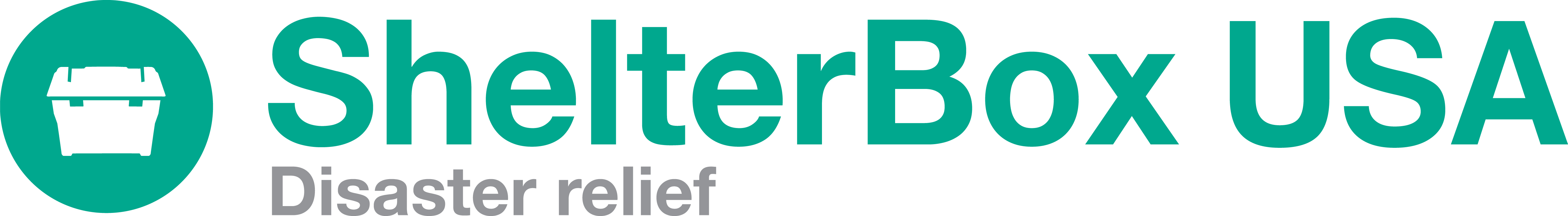 Logo for "SHELTERBOX USA INC"