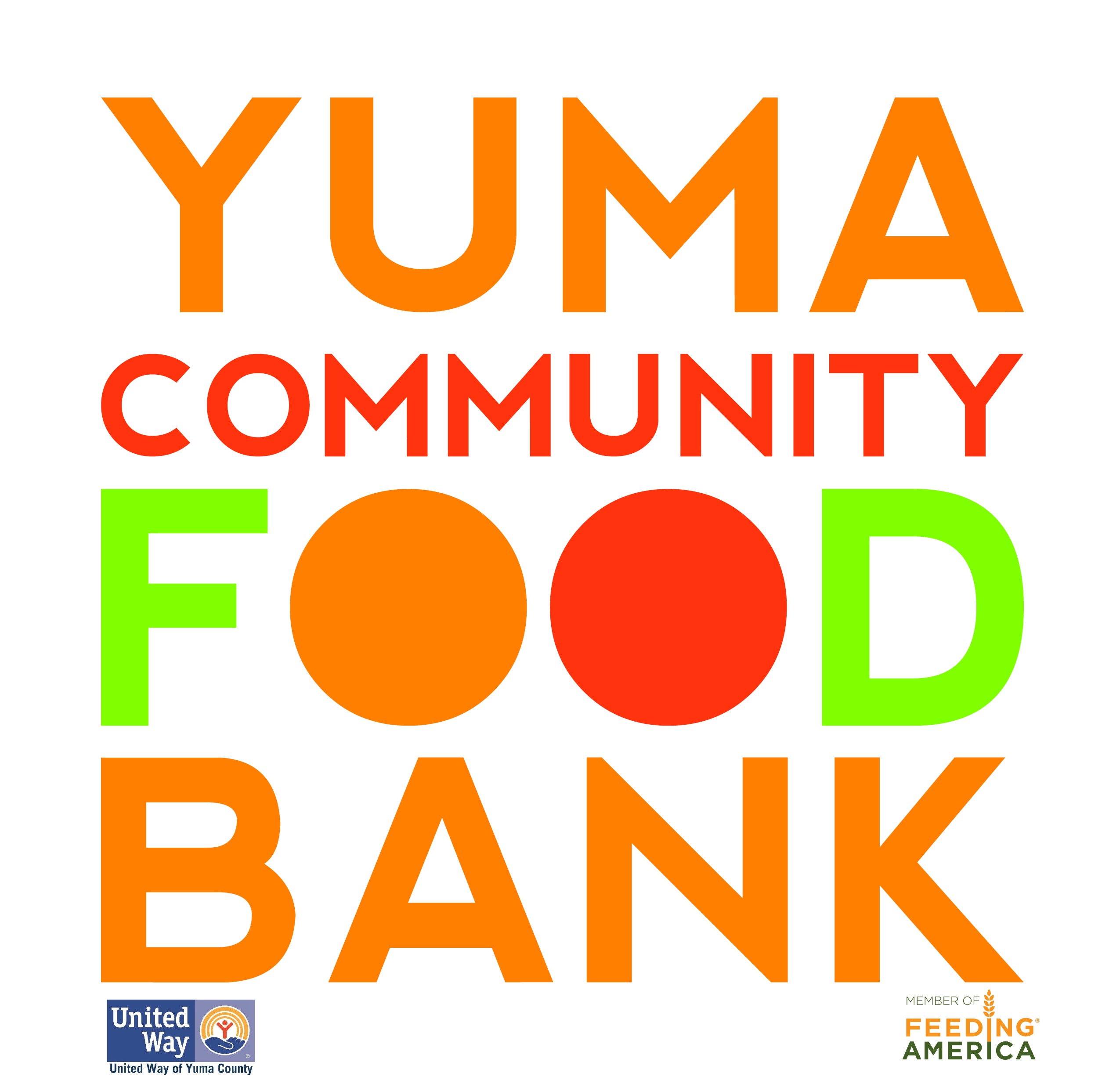 Logo for "YUMA COMMUNITY FOOD BANK"