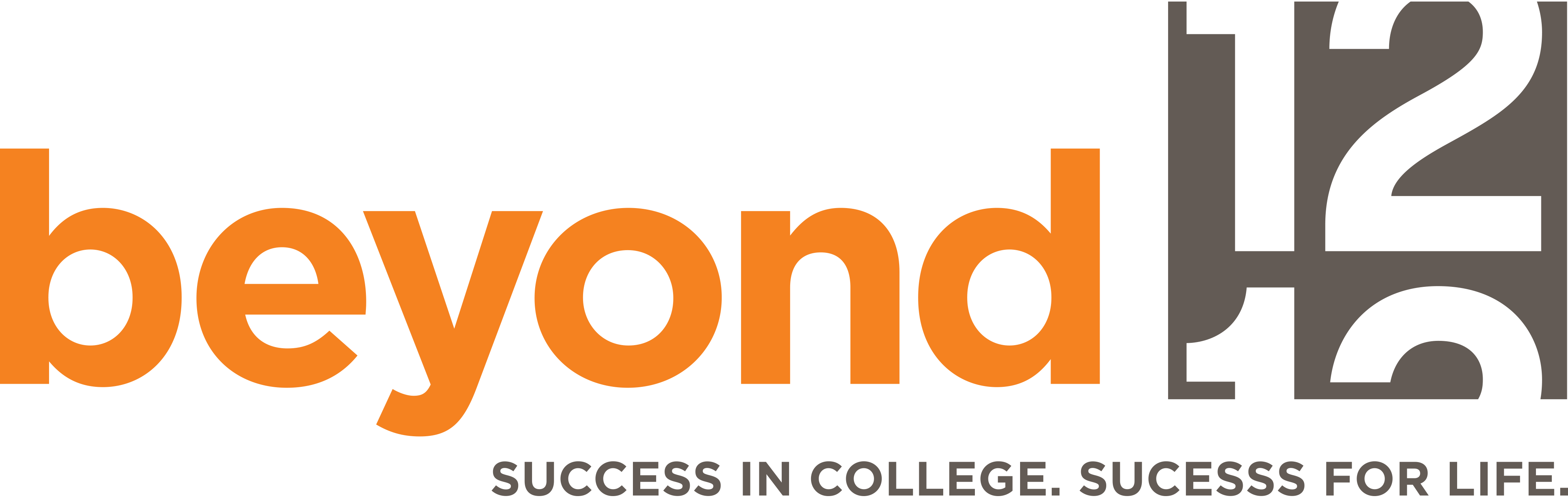 Logo for "BEYOND 12 EDUCATION INC"