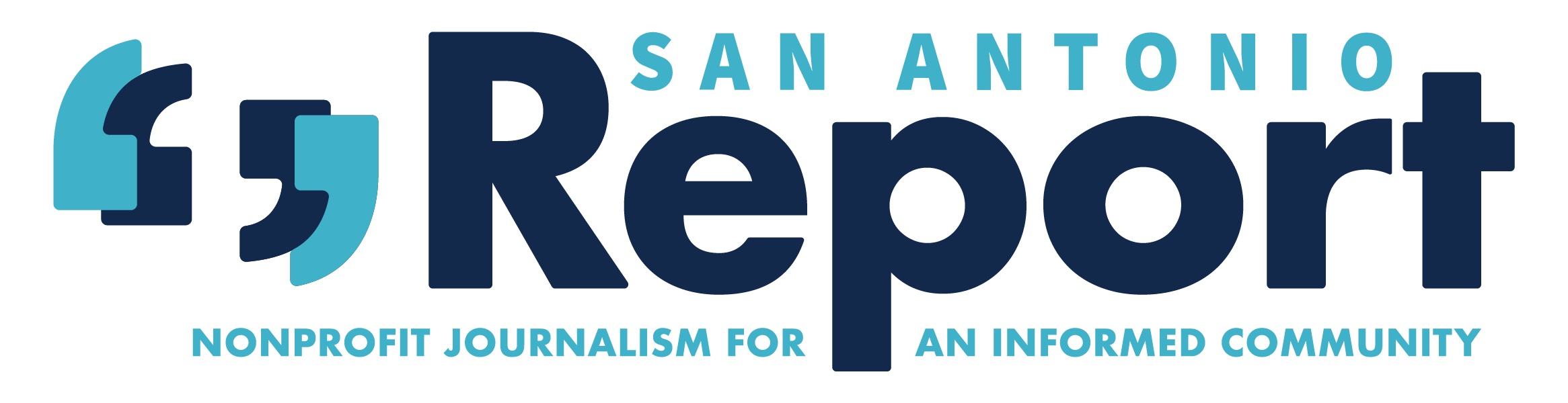 Logo for "San Antonio Report"