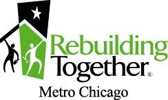 Logo for "REBUILDING TOGETHER METRO CHICAGO"