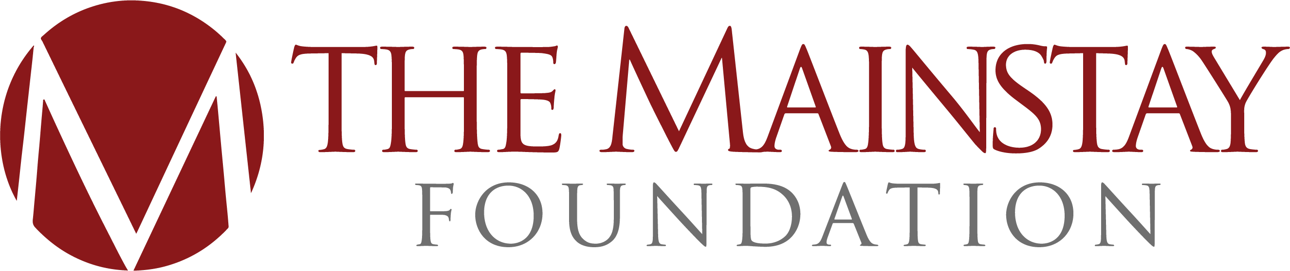Logo for "THE MAINSTAY FOUNDATION"
