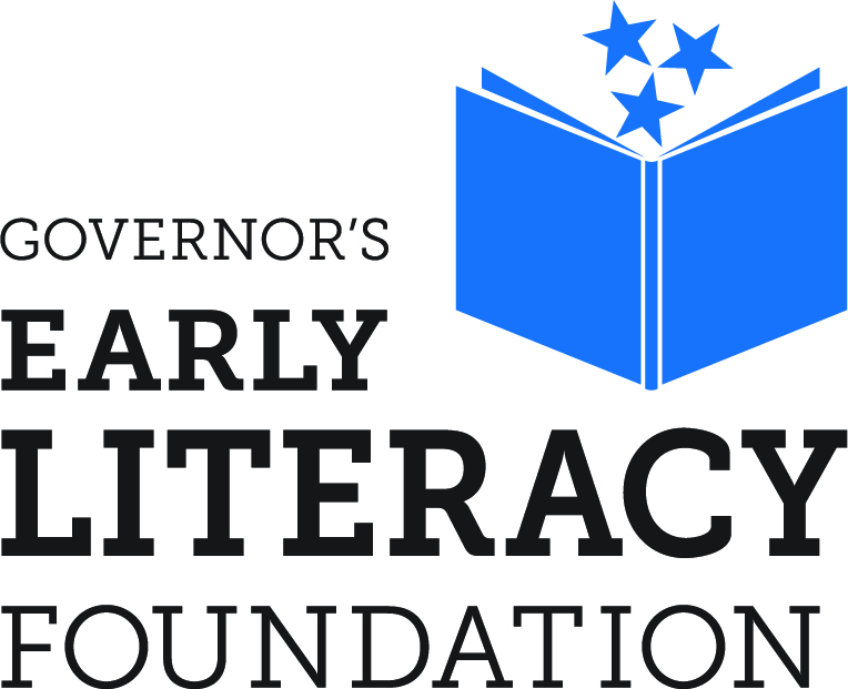 Logo for "GOVERNOR'S EARLY LITERACY FOUNDATION"