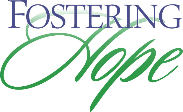 Logo for "FOSTERING HOPE FOUNDATION"