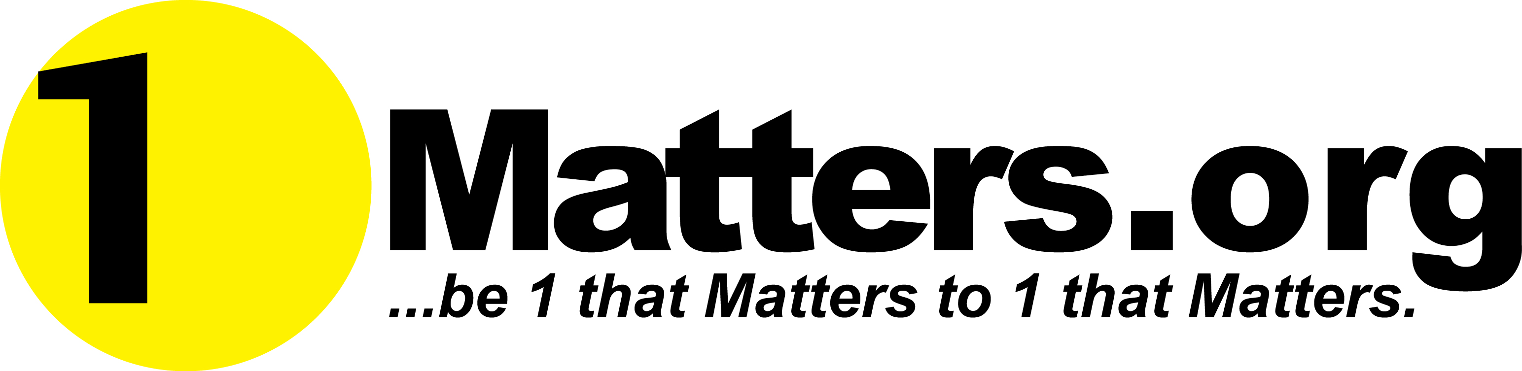 Logo for "1MATTERSORG"