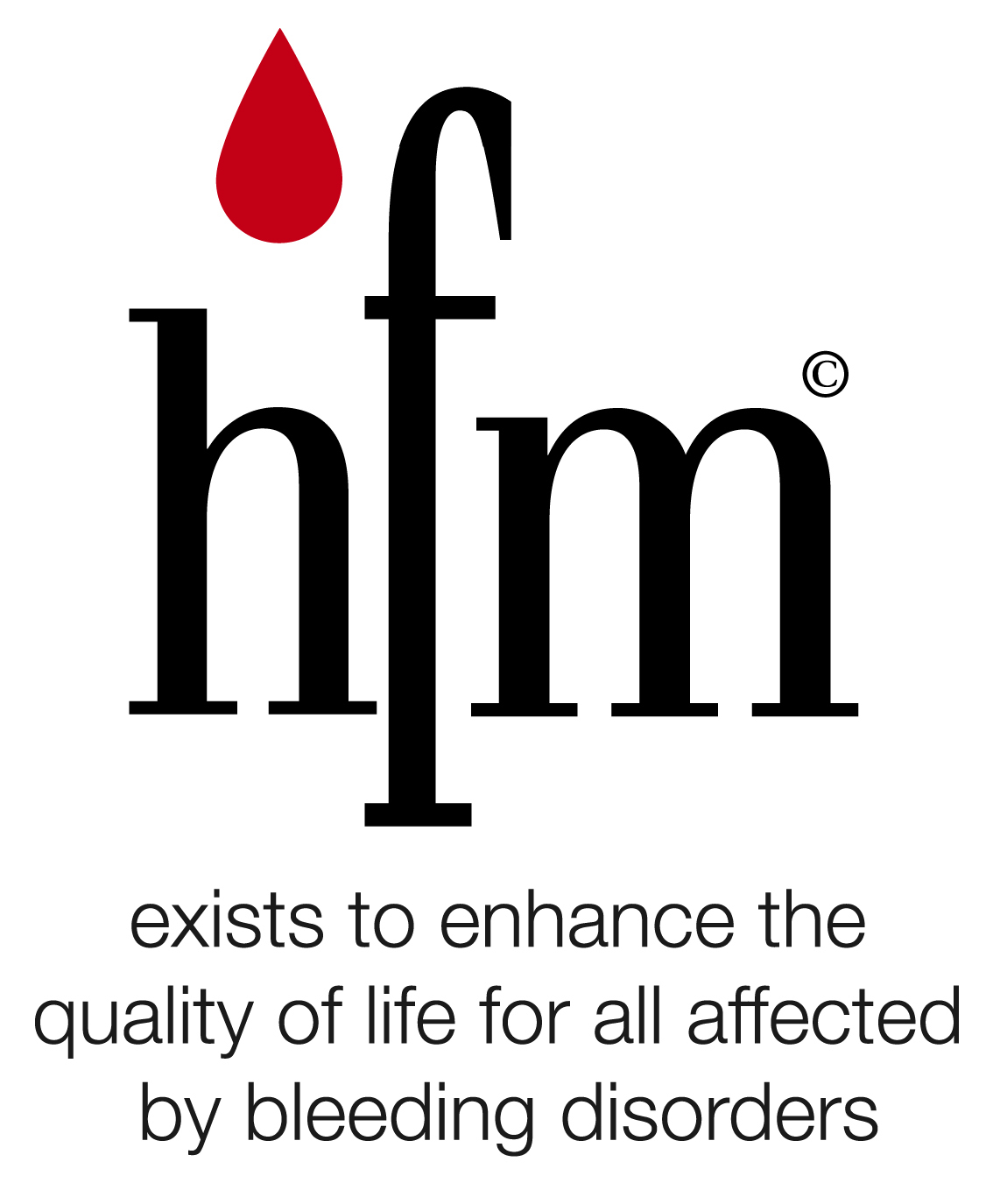 Logo for "Hemophilia Foundation of Michigan"