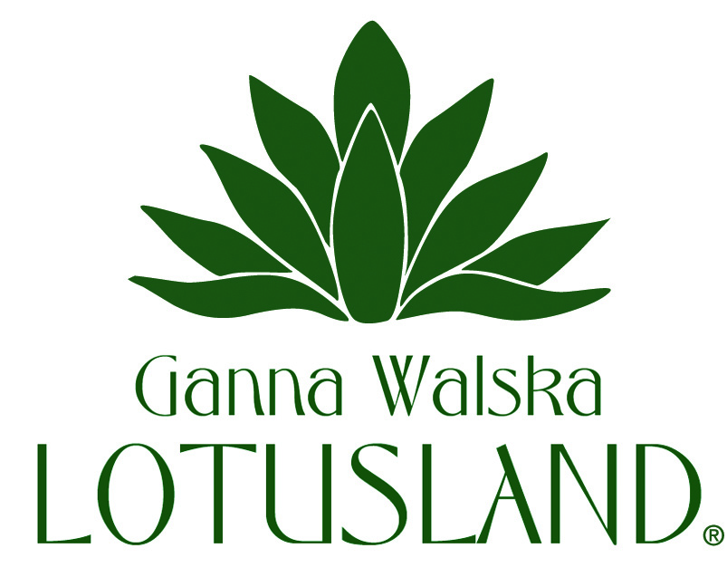 Logo for "GANNA WALSKA LOTUSLAND"