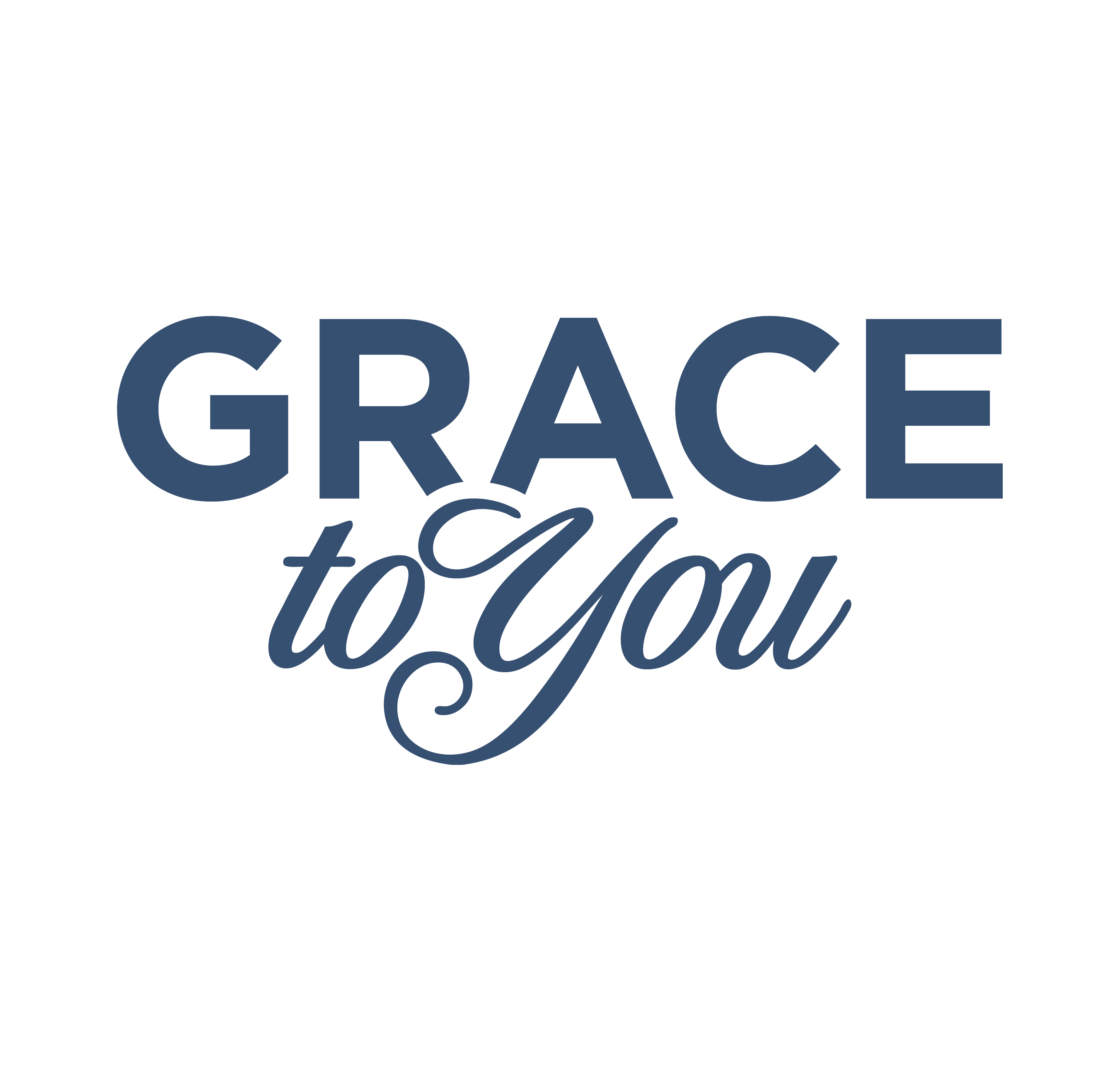 Logo for "GRACE TO YOU"