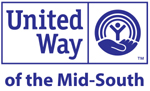 Logo for "UNITED WAY OF THE MID SOUTH"