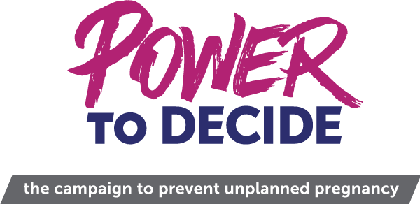 Logo for "POWER TO DECIDE"