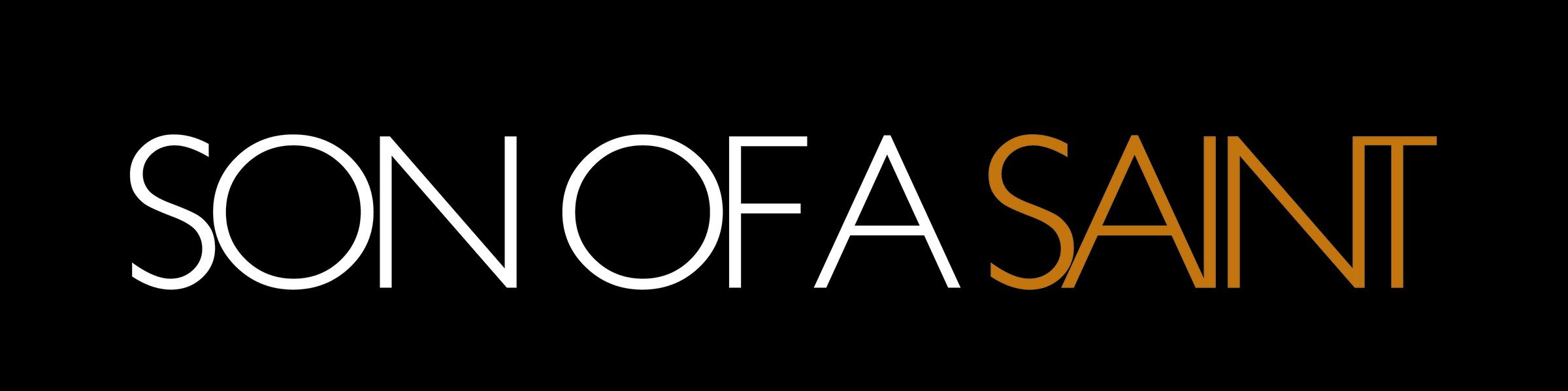 Logo for "SON OF A SAINT"