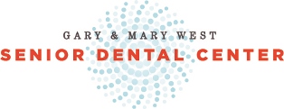 Logo for "GARY AND MARY WEST SENIOR DENTAL CENTER INC"