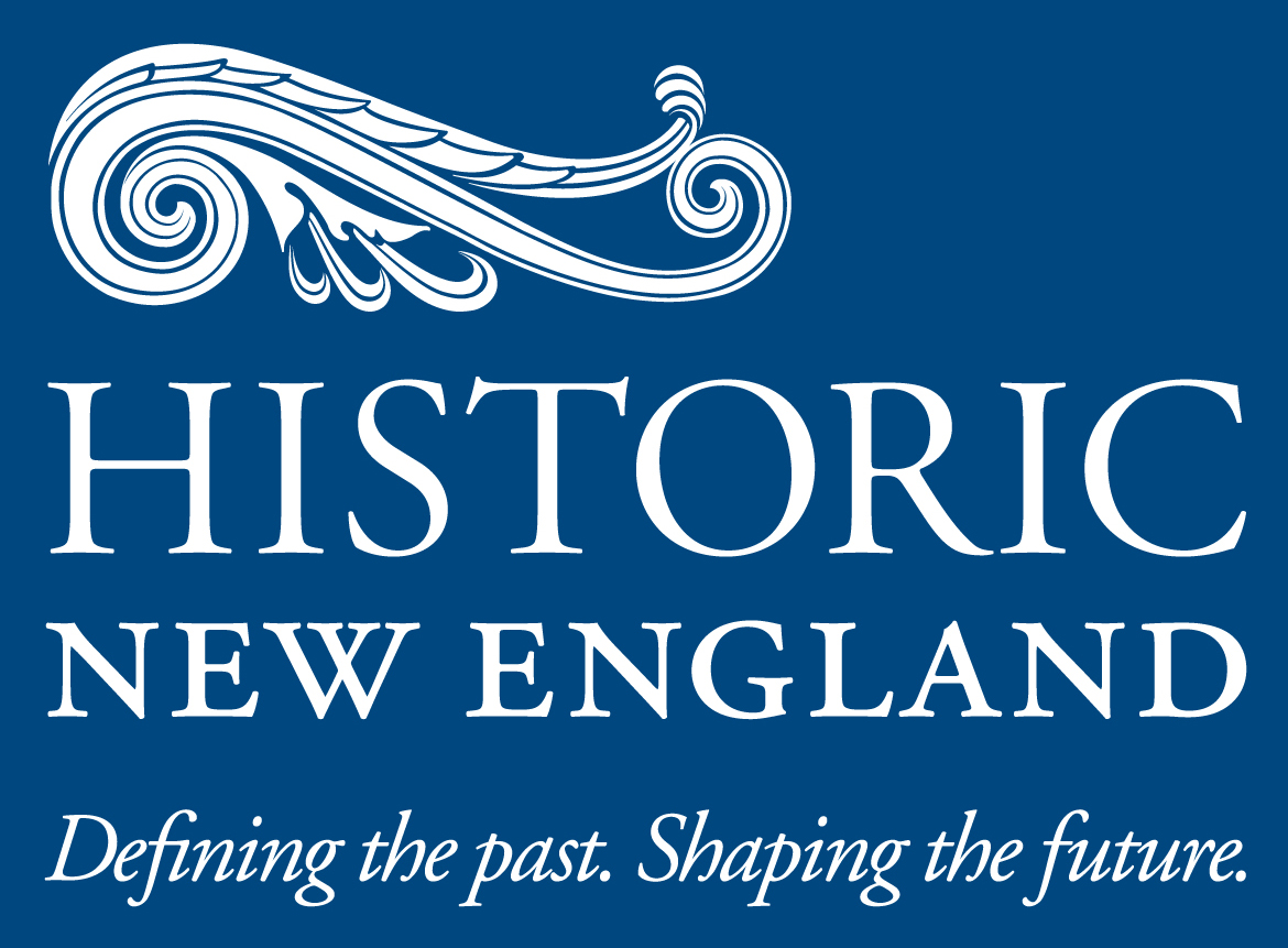 Logo for "SOCIETY FOR THE PRESERVATION OF NEW ENGLAND ANTIQUITIES"