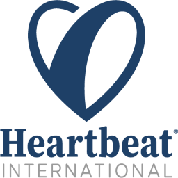 Logo for "HEARTBEAT INTERNATIONAL INC"
