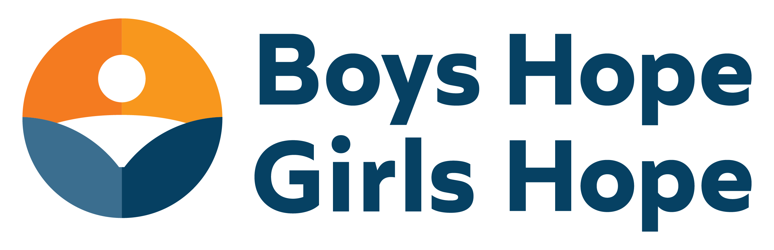 Logo for "BOYS HOPE GIRLS HOPE"
