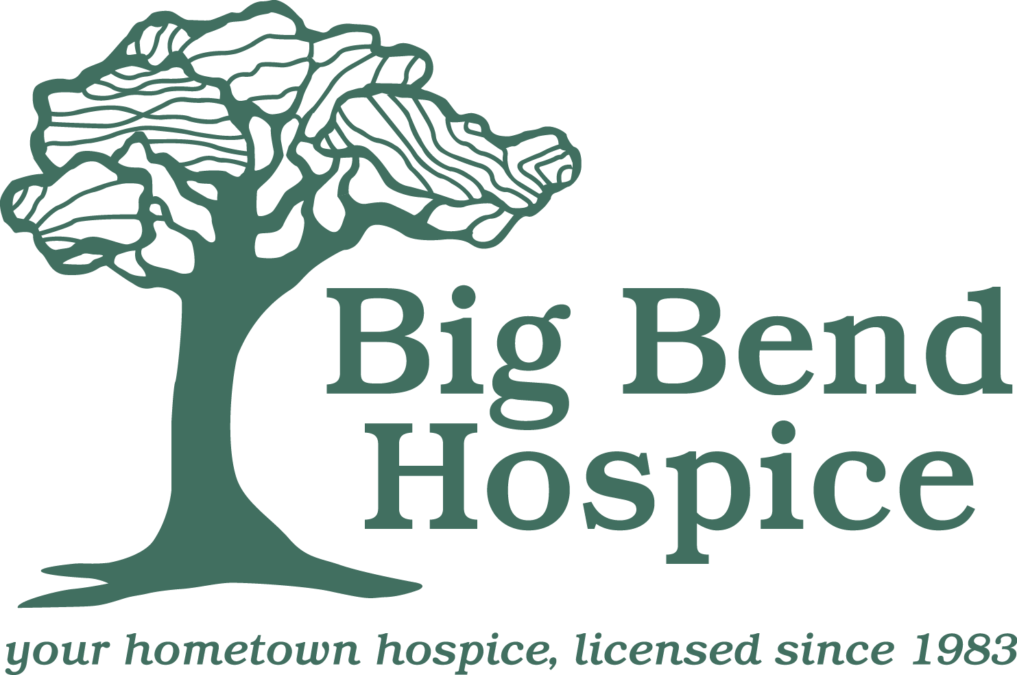 Logo for "Big Bend Hospice Inc"