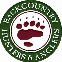 Logo for "BACKCOUNTRY HUNTERS & ANGLERS"
