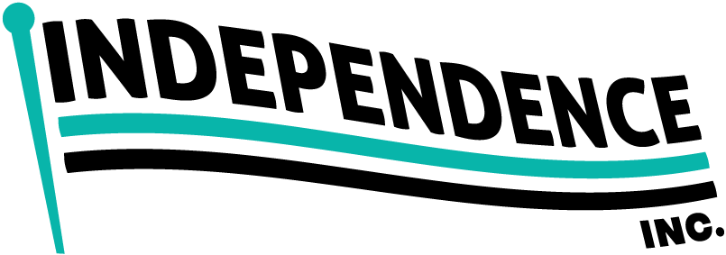 Logo for "INDEPENDENCE INC"