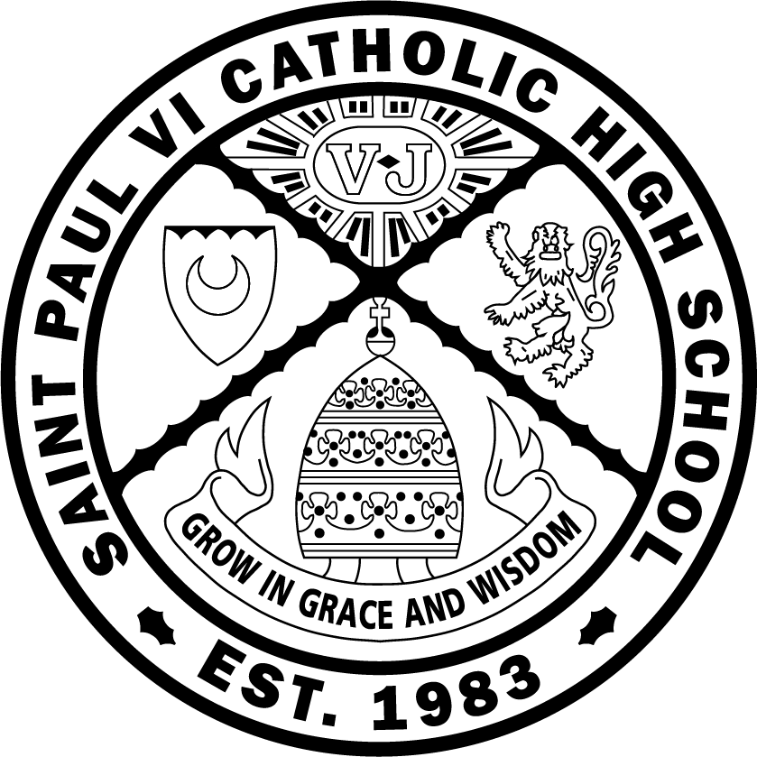 Logo for "ST PAUL VI CATHOLIC HIGH SCHOOL"
