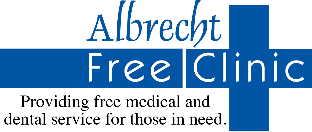 Logo for "DR JAMES E ALBRECHT FREE CLINIC INC"