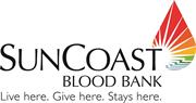 Logo for "SUNCOAST COMMUNITIES BLOOD BANK INC DBA SUNCOAST BLOOD CENTERS"