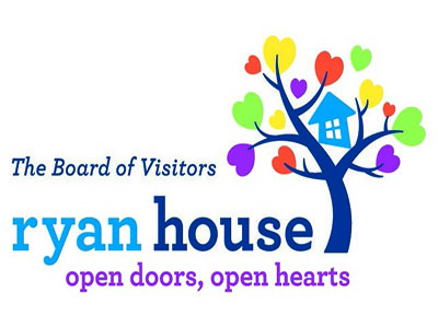 Logo for "RYAN HOUSE"