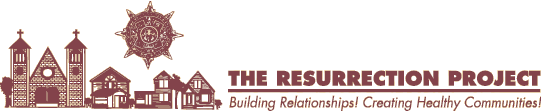Logo for "The Resurrection Project"