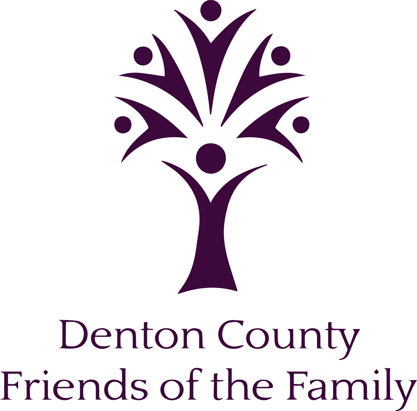 Logo for "DENTON COUNTY FRIENDS OF THE FAMILY INC"