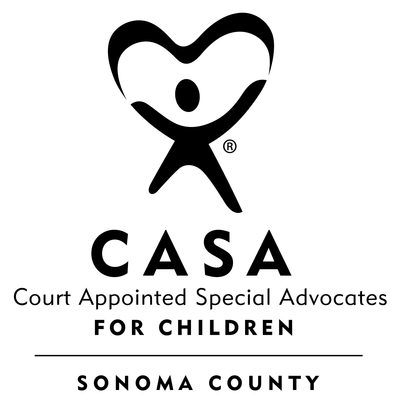 Logo for "Court Appointed Special Advocates"