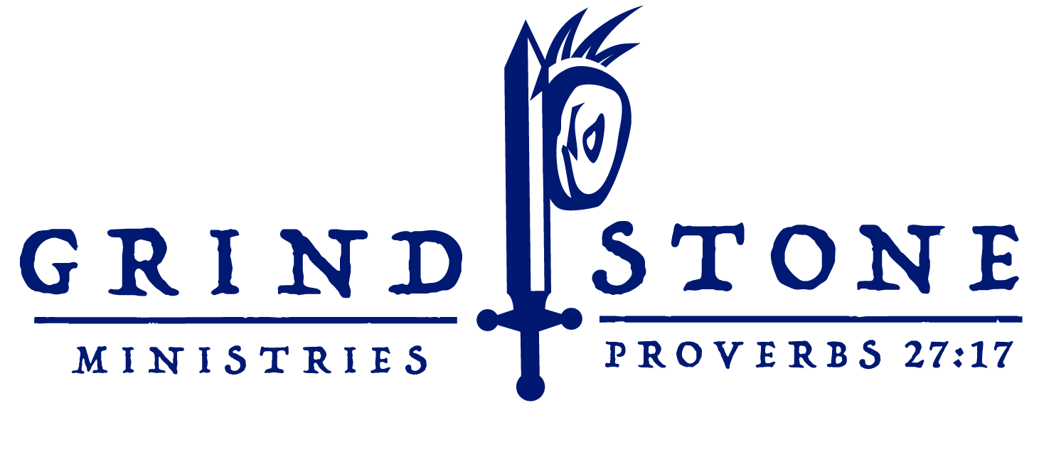 Logo for "GRINDSTONE MINISTRIES INC"