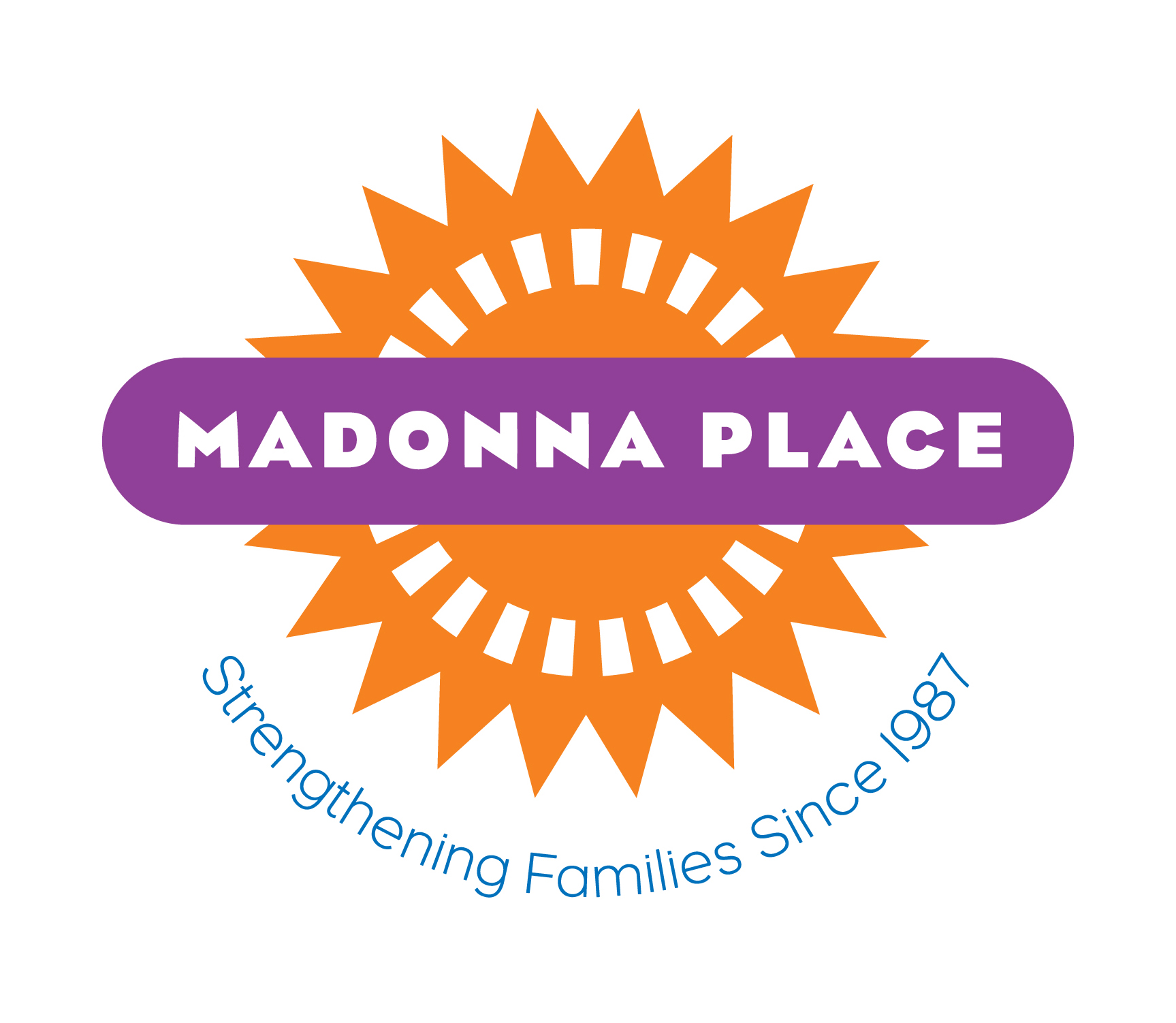 Logo for "MADONNA PLACE INC"