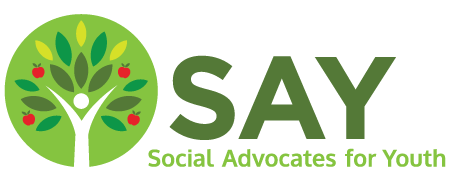 Logo for "INDIVIDUALS NOW INC DBA SOCIAL ADVOCATES FOR YOUTH"