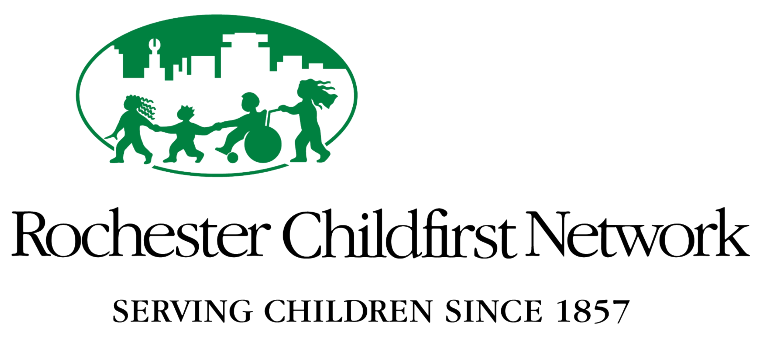 Logo for "Rochester Childfirst Network"