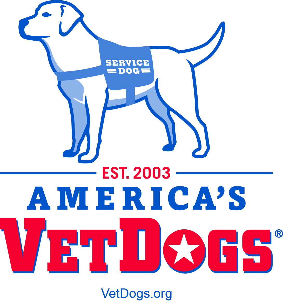 Logo for "AMERICA'S VETDOGS THE VETERANS K-9 CORPS INC"