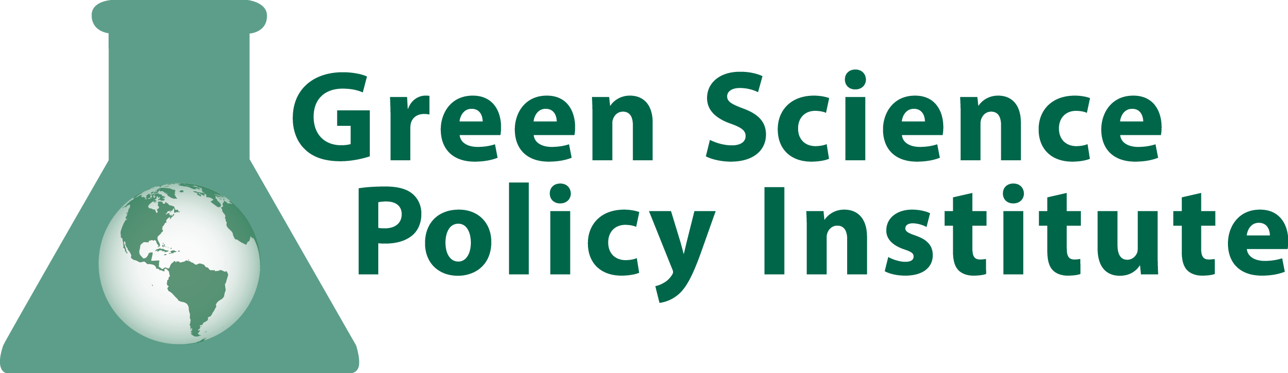 Logo for "GREEN SCIENCE POLICY INSTITUTE"
