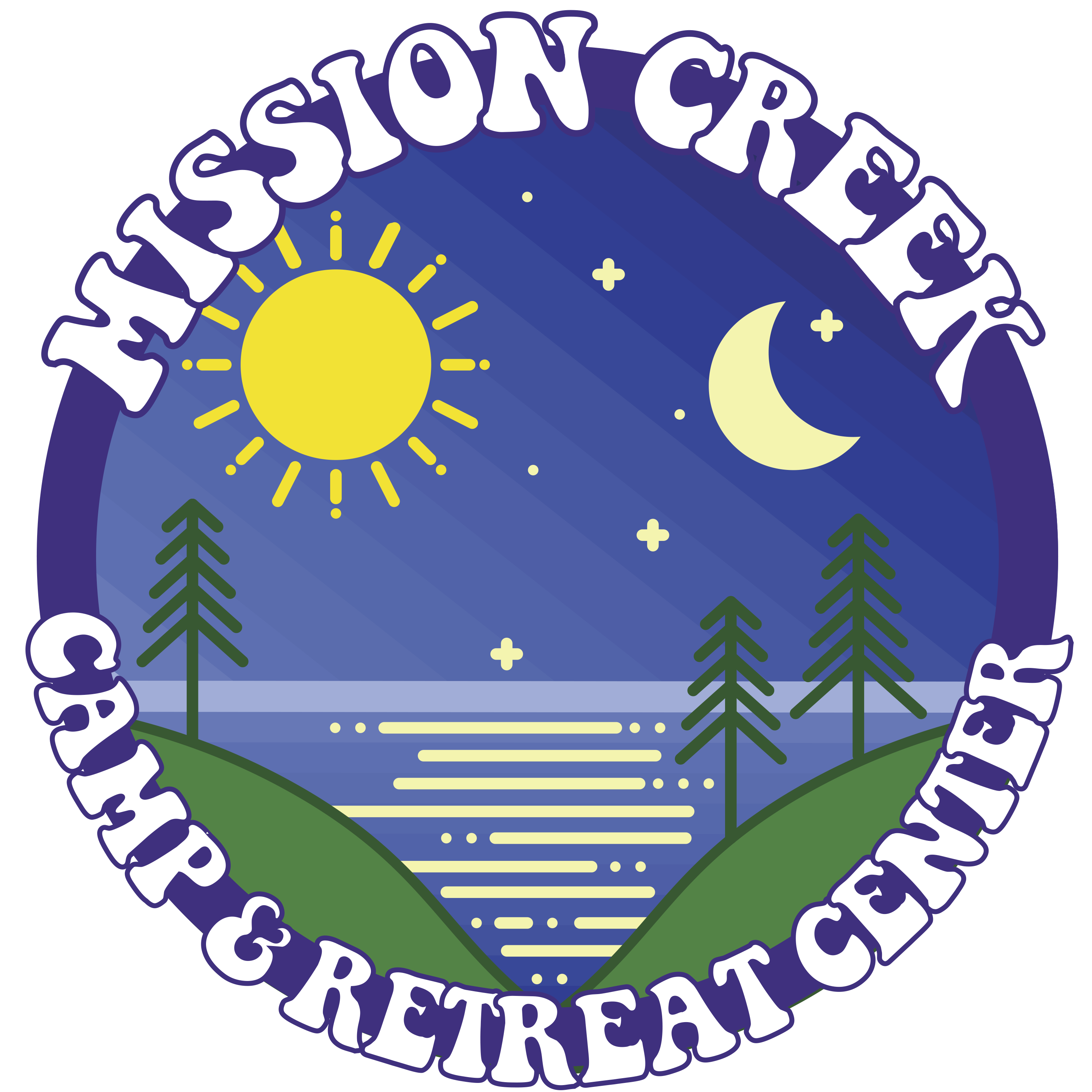Logo for "MISSION CREEK CAMP & RETREAT CENTER INC"
