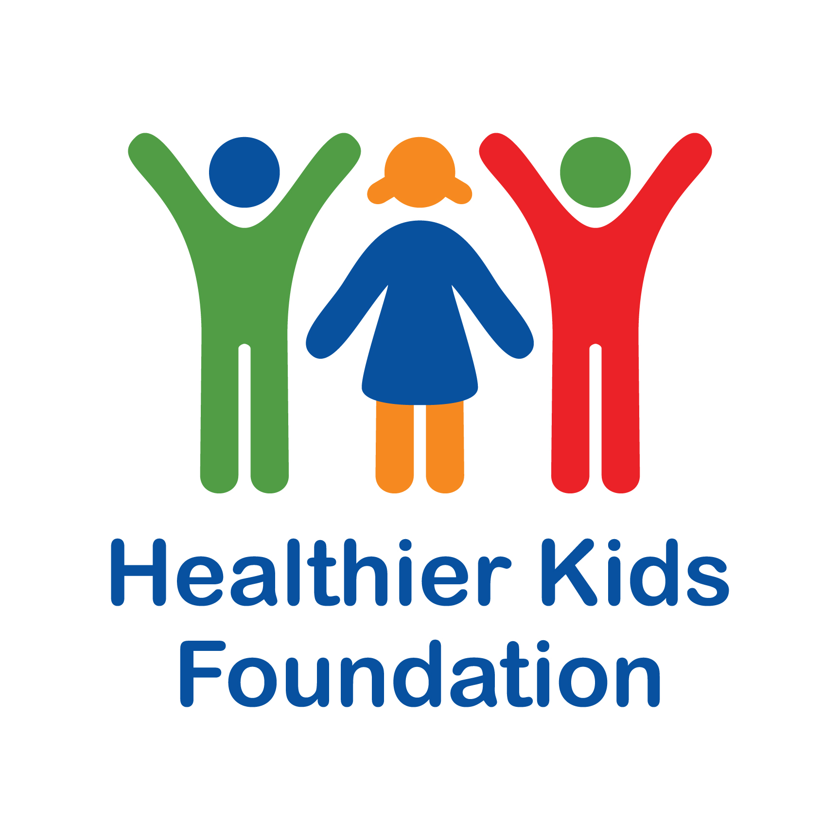 Logo for "HEALTHIER KIDS FOUNDATION"