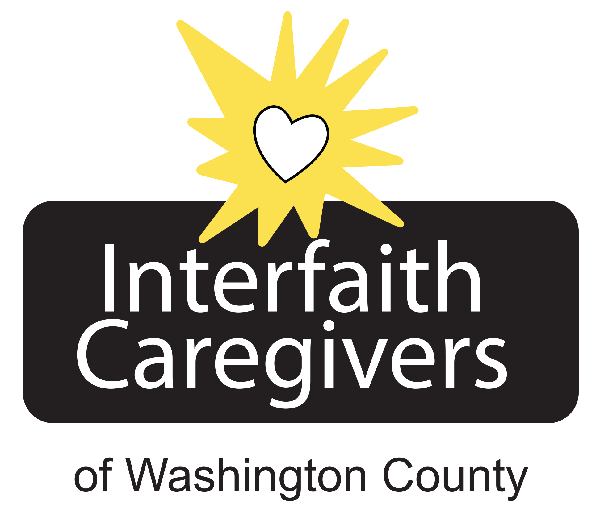 Logo for "INTERFAITH CAREGIVERS OF WASHINGTON COUN"
