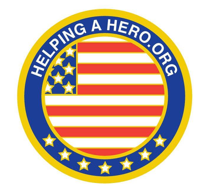 Logo for "Helping a HeroOrg"