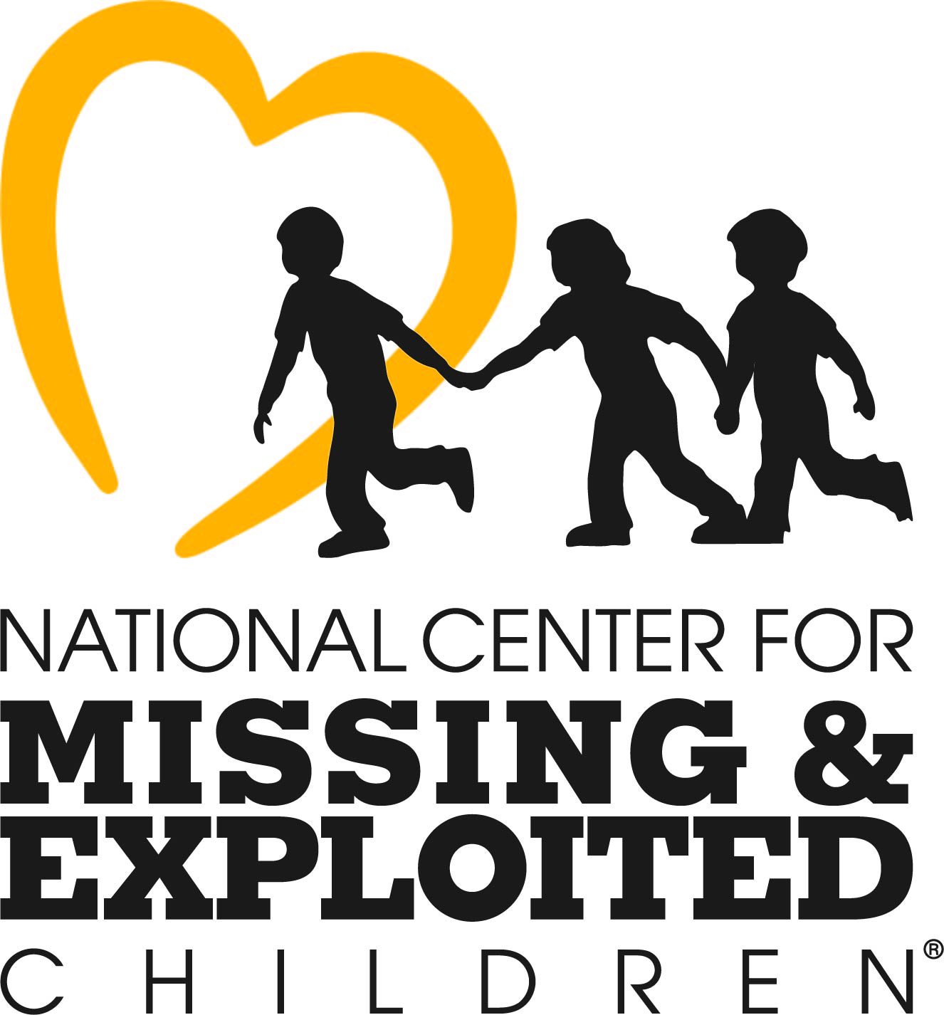 Logo for "THE NATIONAL CENTER FOR MISSING AND EXPLOITED CHILDREN"
