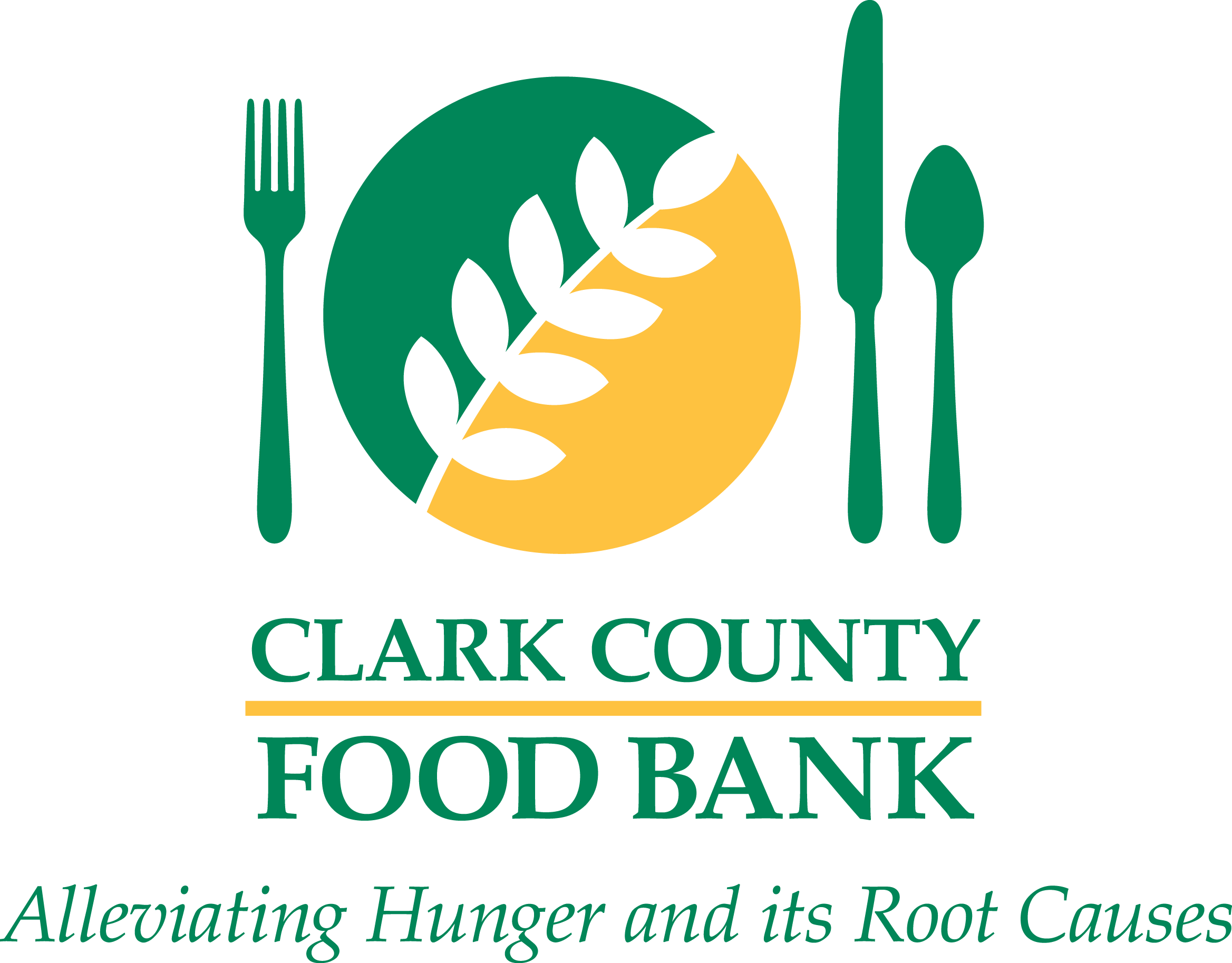 Logo for "CLARK COUNTY FOOD BANK"