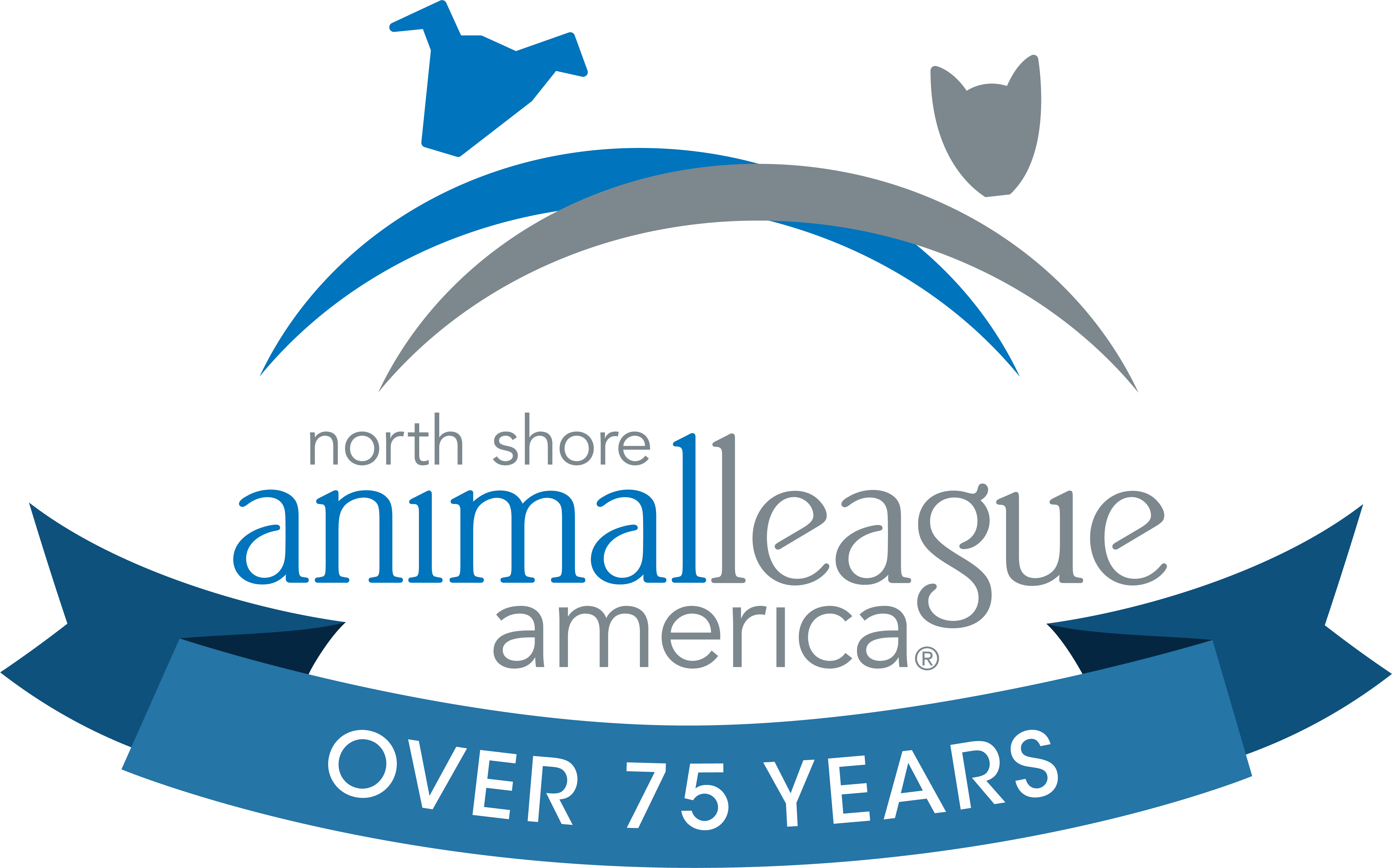 Logo for "NORTH SHORE ANIMAL LEAGUE AMERICA INC"