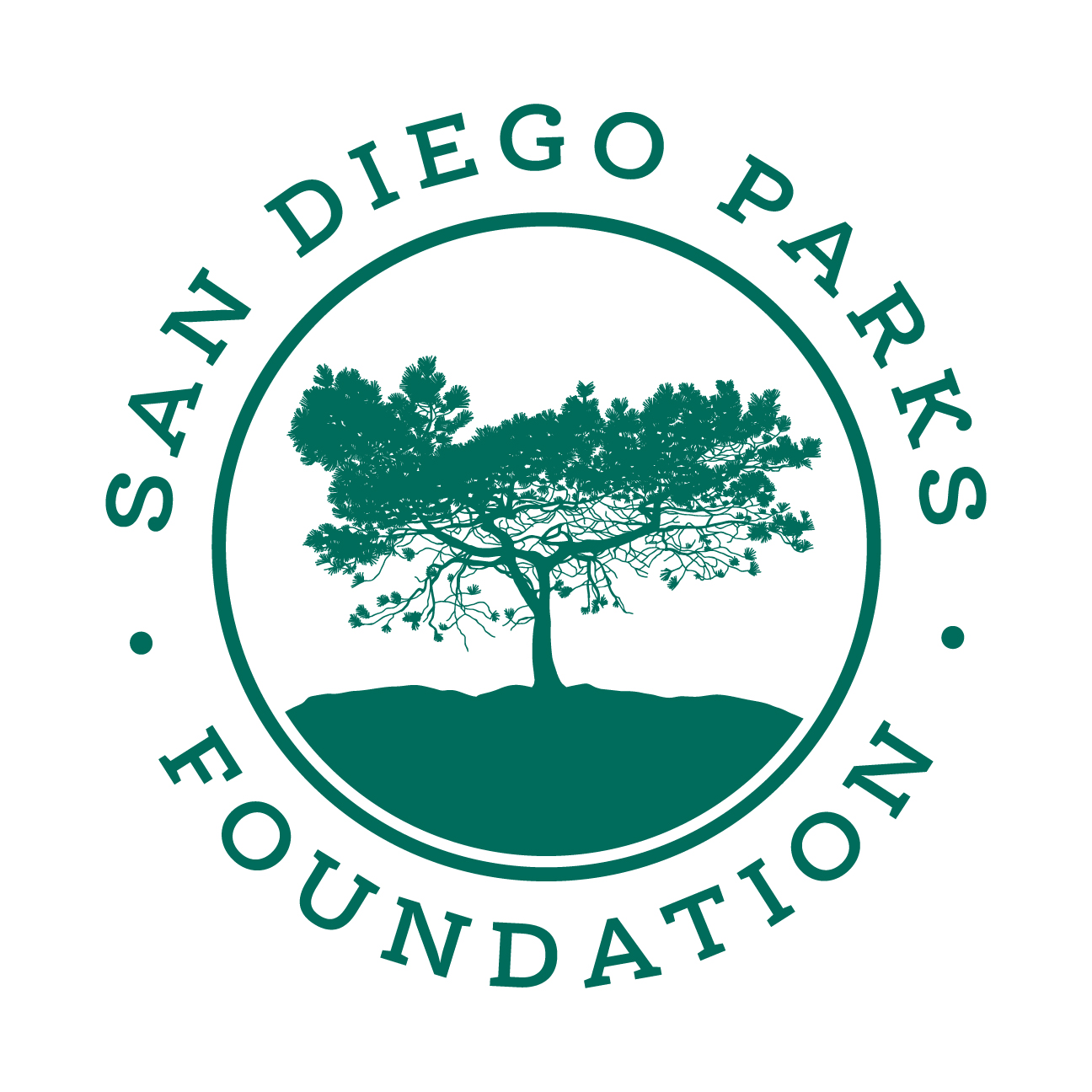 Logo for "San Diego Parks Foundation"