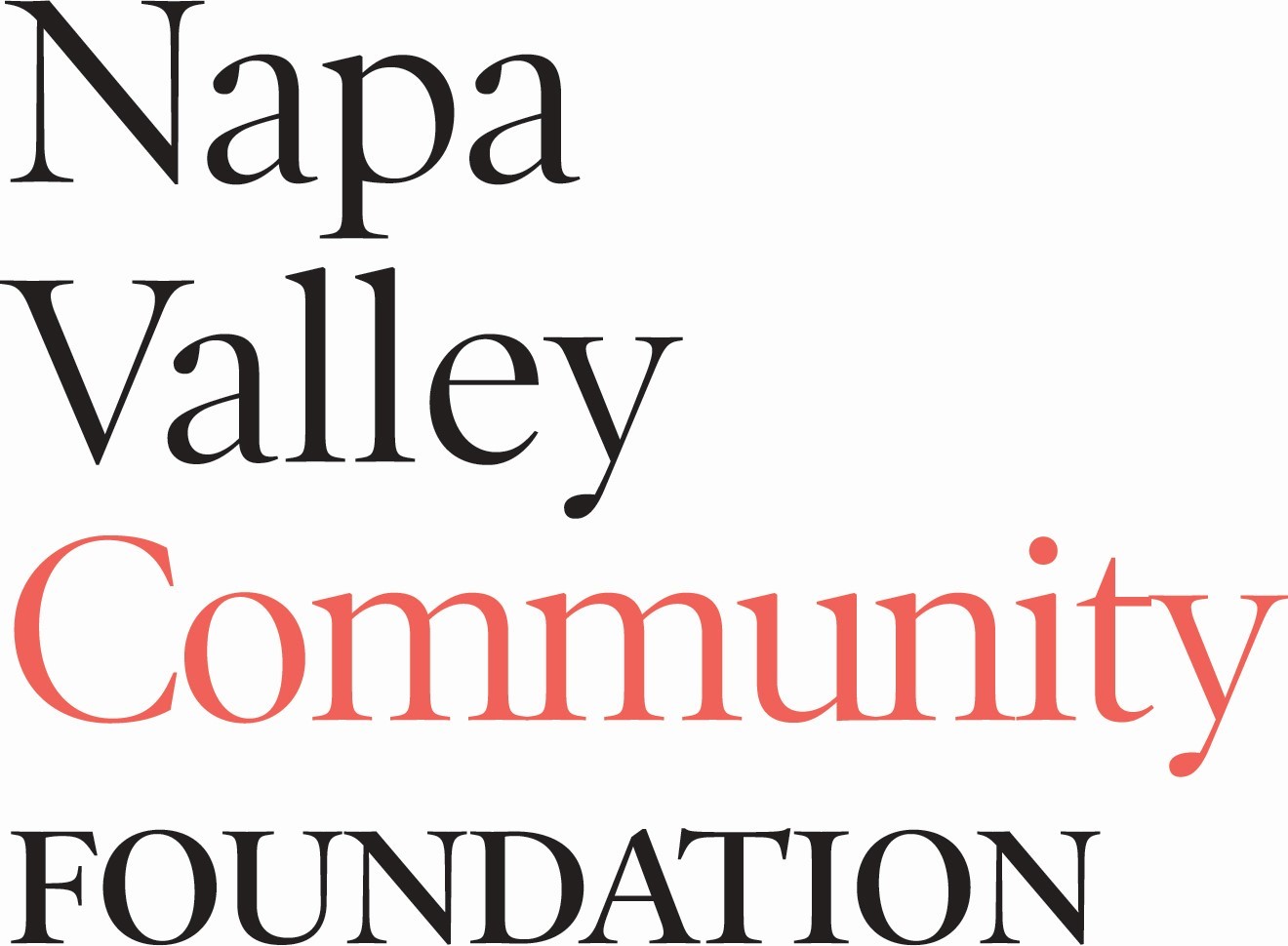 Logo for "COMMUNITY FOUNDATION OF THE NAPA VALLEY"