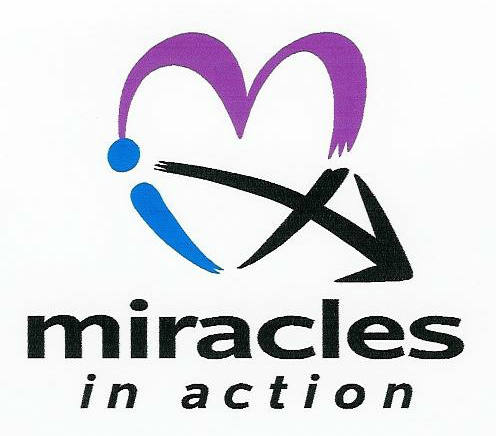 Logo for "MIRACLES IN ACTION INC"