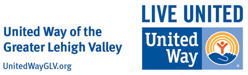 Logo for "UNITED WAY OF THE GREATER LEHIGH VALLEY"