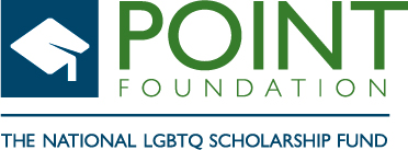 Logo for "POINT FOUNDATION"