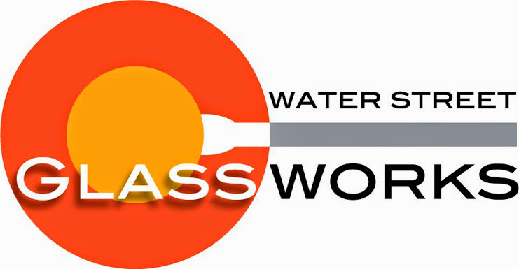 Logo for "WATER STREET GLASSWORKS"