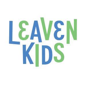 Logo for "Leaven Kids"