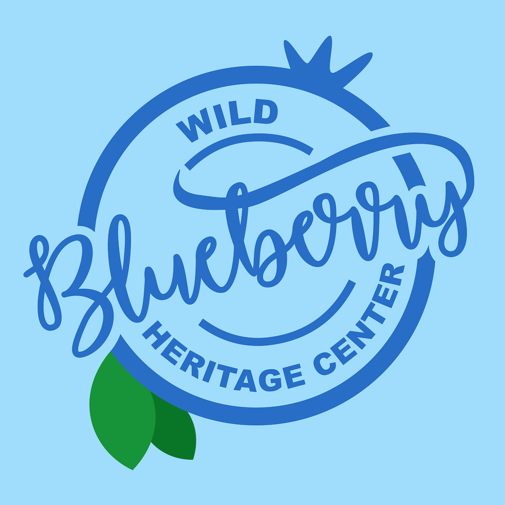 Logo for "Wild Blueberry Heritage Center"